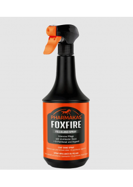 Спрей для догляду за гривою та хвостом "FOXFIRE HAIR SHINE SPRAY" 1л - HORSE fitform
