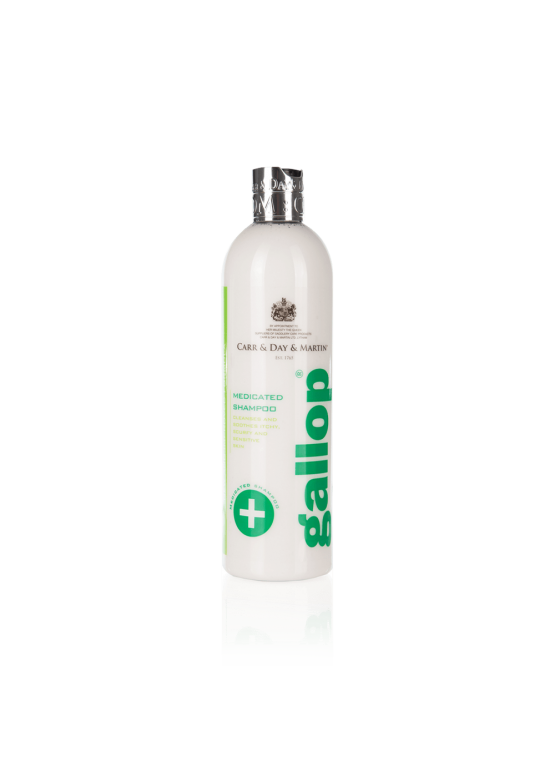 Лікувальний шампунь для заспокоєння пошкодженої шкіри коня Sallon Medicated Shampoo, Carr&Day&Martin