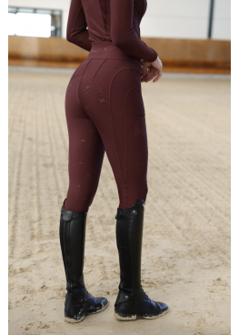 Легенси  "Outline" (Burgundy) - MAXIMILIAN EQUESTRIAN