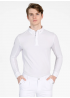 Поло чоловіче трунірне "Focus" (White) - Maximilian