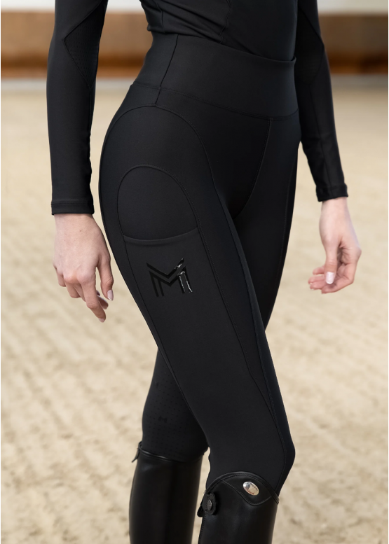 Легінси "Outline" (Black) - MAXIMILIAN EQUESTRIAN