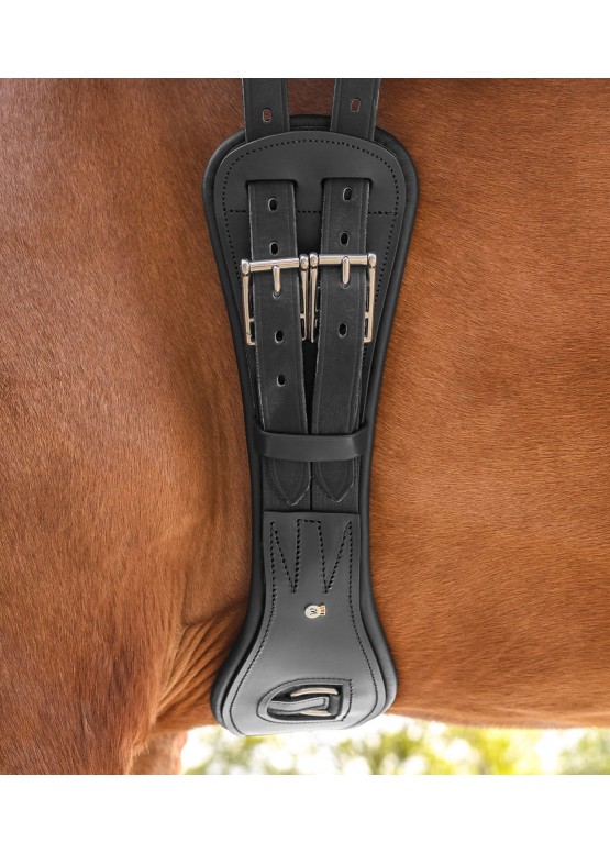 Підпруга виїздкова Leather with Elastic від Waldhausen
